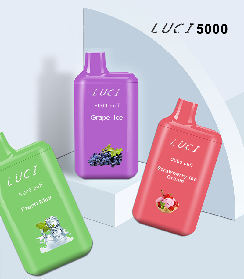 Warum sollten Sie sich für den Einweg-Vaporizer LUCI 5000 entscheiden?
