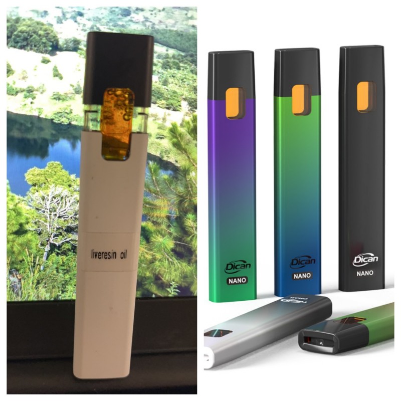 Postless Live Resin Einweg-Cannabis-Vape-Pod von DICAN