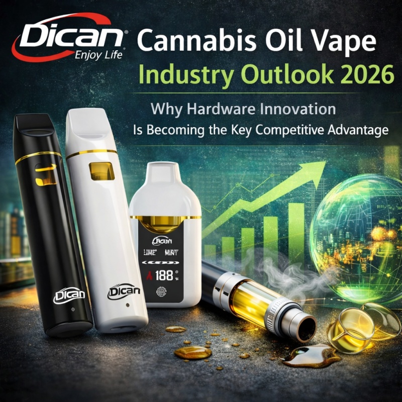 Ausblick auf die Cannabisöl-Vape-Industrie 2026: Warum Hardware-Innovation zum entscheidenden Wettbewerbsvorteil wird